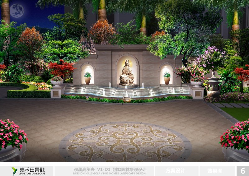 別墅花園設(shè)計(jì)怎能少得了燈的裝飾？